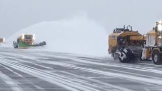 MB Companies  Airport Maintenance Products  Heavy Snow in Worcester MA [upl. by Assyli]