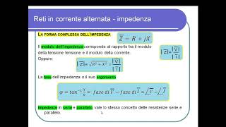 Parte 3 Corrente alternata impedenza ammettenza reattanza [upl. by Norel]