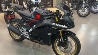 Yamaha R15 V4 BS6 Phase2 Dark Knight Edition 2023 New Model Detailed Review  On Road Price [upl. by Tomi]