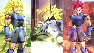 All of Shallots Transformations SSJ1  SSJG I Dragonball Legends Cutscene [upl. by Won840]