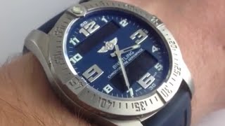 Breitling Aerospace Evo How To Use The Breitling Aerospace Luxury Watch Users Guide [upl. by Eecats]