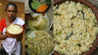 നല്ല നാടൻ രീതിയിൽ ഉപ്പുമാവ് അടിപൊളി രുചി  Kerala Style Upma Recipe  Soft and Easy Rava Uppumavu [upl. by Corbin]