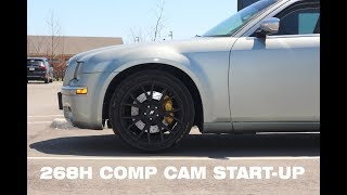 268H COMP CAM START UP  CHRYSLER 300C 57 HEMI [upl. by Nonna]