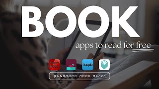 35  4 Book Apps and the Best Way to Read Books Free  Not Using Amazon [upl. by Adniled]