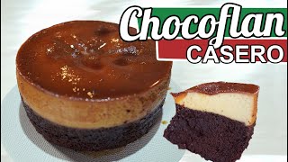 COMO HACER una TORTA CHOCOFLAN  RECETA de LA TORTA IMPOSIBLE [upl. by Htabmas]