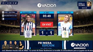 LNSV  Alianza Lima vs Regatas Lima por RADIO OVACION [upl. by Seale50]