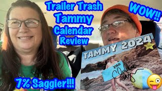 REVIEW TIME Trailer Trash Tammy 2024 Calendar ChelcieLynn fun funny comedy love [upl. by Iamhaj]