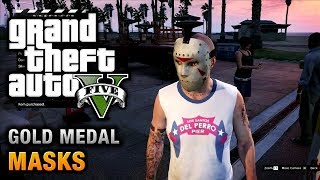 GTA 5  Mission 36  Masks 100 Gold Medal Walkthrough [upl. by Eidorb620]