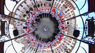 Gaiteros y gigantes en Tudela Jota de los toros [upl. by Fiedler]