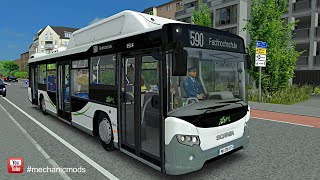 Scania Solo Citywide GN13 LFA GNV  OMSI 2  Rework F [upl. by Dnomse355]