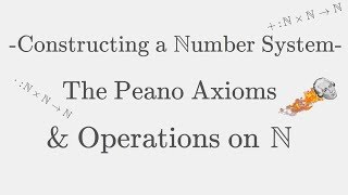 Constructing a Number System  Peano Axioms Natural Numbers Addition and Multiplication [upl. by Chelsie]