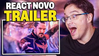 Doutor Estranho 2 no Multiverso da Loucura NOVO TRAILER  REAÇÃO e ANÁLISE [upl. by Ecylahs]