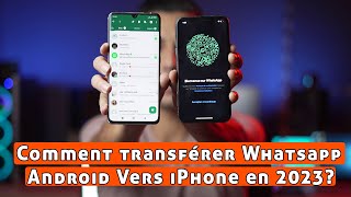 NEW Comment transférer Whatsapp Android Vers iPhone Y compris iPhone 1615 [upl. by Chrystal]