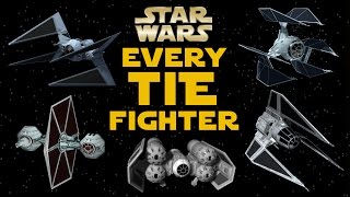 All TIE Fighter Types and Variants in Star Wars Legends [upl. by Aiet]