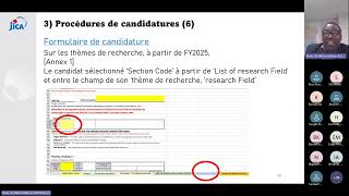 Séance dexplications sur procédures pour la Bourse ABE initiative 2025 Cote dIvoire amp Togo [upl. by Airretnahs]