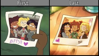 Amphibia First and Last Moments of Every Character [upl. by Eelinej]