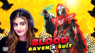 Blood Raven XSuit Most Expensive Suit In PUBG Mobile  50000 UC payalgaming [upl. by Corell]