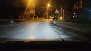 Toyota Corolla E120 Sinolyn BiXenon Projector Lens With 35W MTEC HID Kit  Road Test [upl. by Oiliduab]