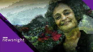 Arundhati Roy Violence in India is terrifying  BBC News [upl. by Kathi368]