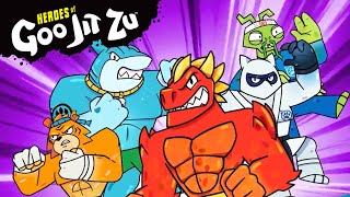 Heroes of Goo Jit Zu  Episode 2 FULL The Goo The Bad The Squishy  cartoon for kids [upl. by Zima]