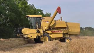 Harvest 2017 New Holland Clayson 8060 [upl. by Noteek669]