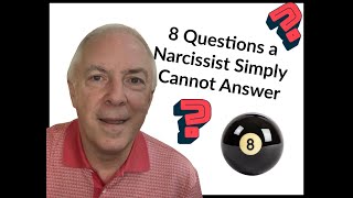 8 Questions A Narcissist Simply Cannot Answer [upl. by Allehcim628]