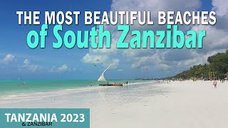 Most beautiful beaches of South Zanzibar  Paje  Jambiani  Kizamkazi [upl. by Iramohs]