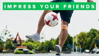 5 Simple Football Skills That Will Impress Your Friends PT 2 [upl. by Sadoff136]