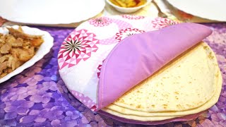 DIY Tortilla Warmer Tutorial FREE Pattern [upl. by Aratihc]