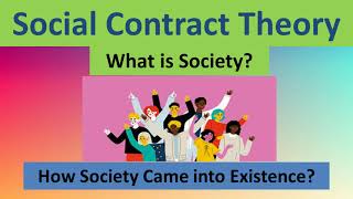 Social Contract theory of Society  Hobbes  Locke  Rousseau  Philosophy Simplified [upl. by Euqinwahs]