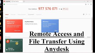 Installing and Using Anydesk for Remote access [upl. by Hahsi161]