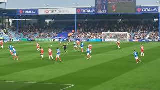 Portsmouth fc vs Shrewsbury 31 [upl. by Kegan535]