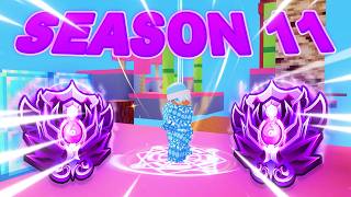 So I Tried SEASON 11 Kits In Ranked Roblox Bedwars [upl. by Nwahsav]