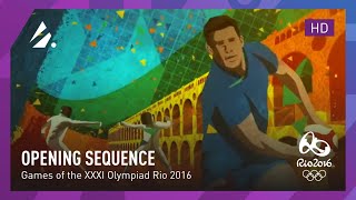 Rio 2016  OBS Broadcast Opening Sequence [upl. by Asilam]