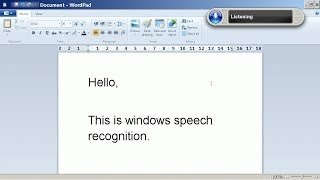 PC Speech Recognition Software [upl. by Aramoiz678]