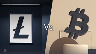 Litecoin vs Bitcoin LTC vs BTC [upl. by Ardnael]