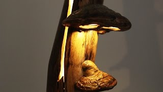 Making of Natural Mushroom Lamp long Version [upl. by Chaffinch]