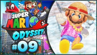 Super Mario Odyssey  Seaside Kingdom 100 Walkthrough Part 9 [upl. by Eilyab254]