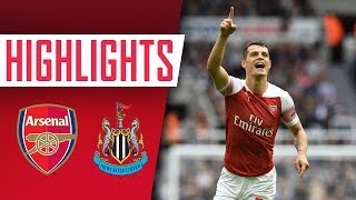 XHAKA BOOM  Newcastle 12 Arsenal  Premier League highlights [upl. by Clyte833]