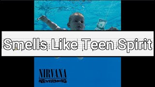 Nirvana  Smells Like Teen Spirit Guitar Tabs [upl. by Nylkoorb]