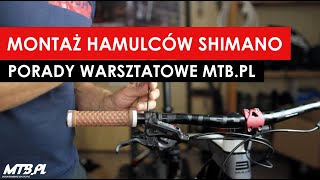 Porady MTBpl montaż hamulców Shimano [upl. by Iiette]