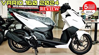 REVIEW VARIO 160 TERBARU 2024 GARANSI RANGKA ESSAF 5 TAHUN [upl. by Barnabas]