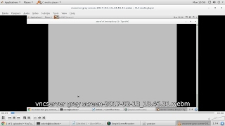 Grey Screen comes on connecting to VNC Server [upl. by Lenor]