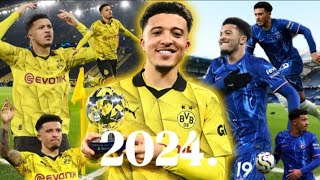 Jadon Sancho 2024 quotRedemption Yearquot Highlights [upl. by Hakon37]