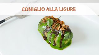 Coniglio alla ligure  Ricetta Gourmet  Chef Deg  Saporie [upl. by Aloivaf508]