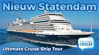 Nieuw Statendam  Ultimate Cruise Ship Tour [upl. by Zarihs102]