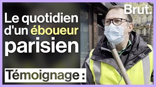 Le quotidien dun éboueur parisien [upl. by Corrie]