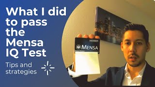 How to pass the Mensa IQ Test REAL sample questions I used to prepare [upl. by Einahpehs]