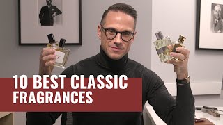 Top 10 Best CLASSIC Mens Fragrances  Most Complimented Fragrances [upl. by Minardi266]