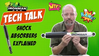 Shock Absorbers Explained  Tech Talk with Mic from Ironman 4x4 [upl. by Aryas339]